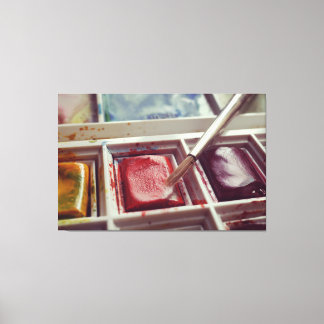 Impresión fotográfica de pinturas de color de agua