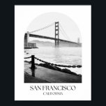 Impresión fotográfica de San Francisco California<br><div class="desc">Impresión fotográfica de San Francisco California Arch</div>
