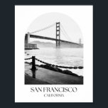 Impresión fotográfica de San Francisco California<br><div class="desc">Impresión fotográfica de San Francisco California Arch</div>
