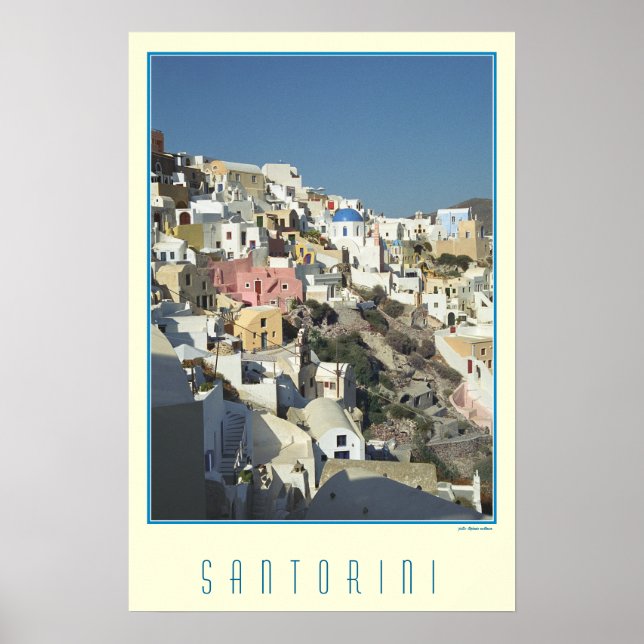 Impresión fotográfica de Santorini (película) (Frente)