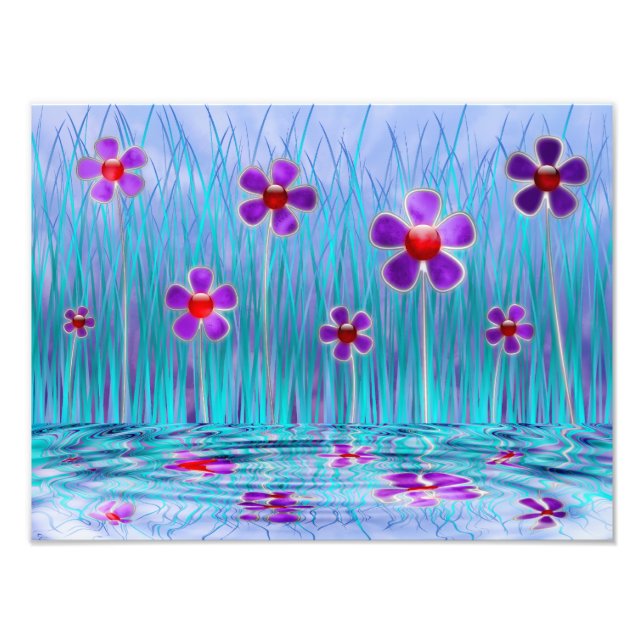 Impresión fotográfica de Shy Daisies (Frente)