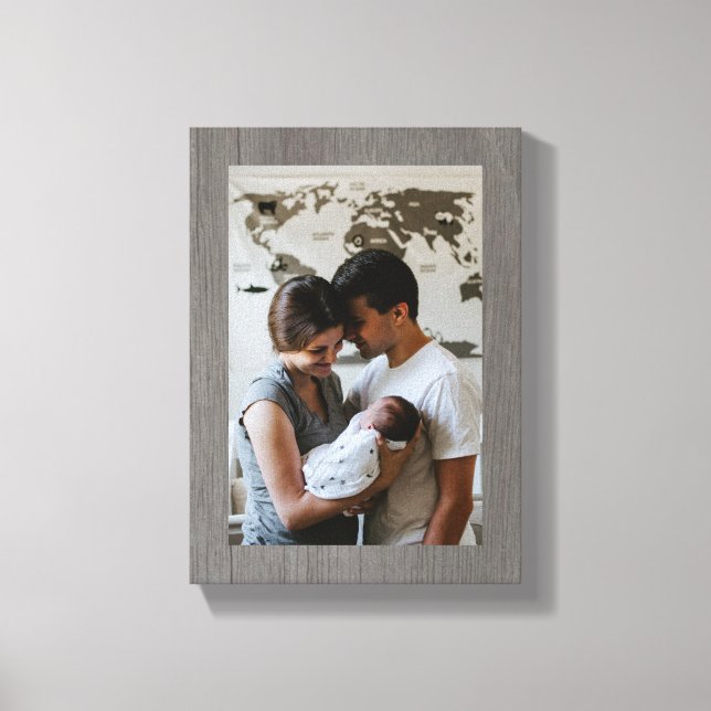 Impresión fotográfica de textura de madera (Anverso)