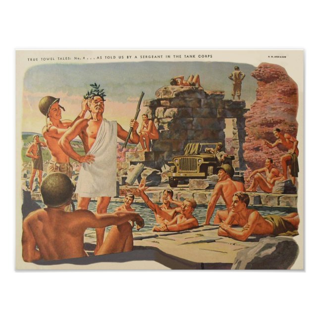 Impresión fotográfica de toallas verdaderas Nº 4 d (Frente)