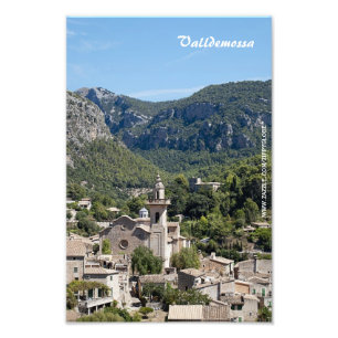 Impresión fotográfica de Valldemossa