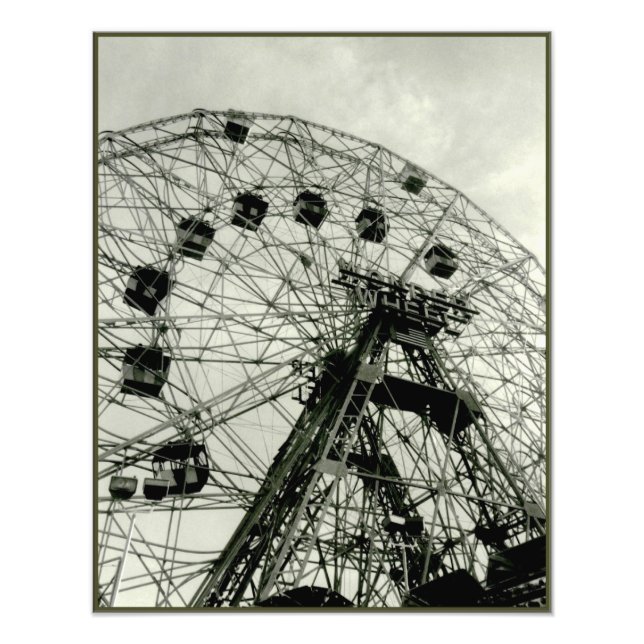 Impresión fotográfica de 'Wonder Wheel' (Frente)