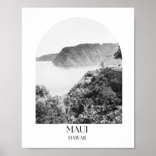 Impresión fotográfica del arco de Maui Hawaii
