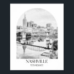 Impresión fotográfica del arco de Nashville Tennes<br><div class="desc">Impresión fotográfica del arco de Nashville Tennessee</div>