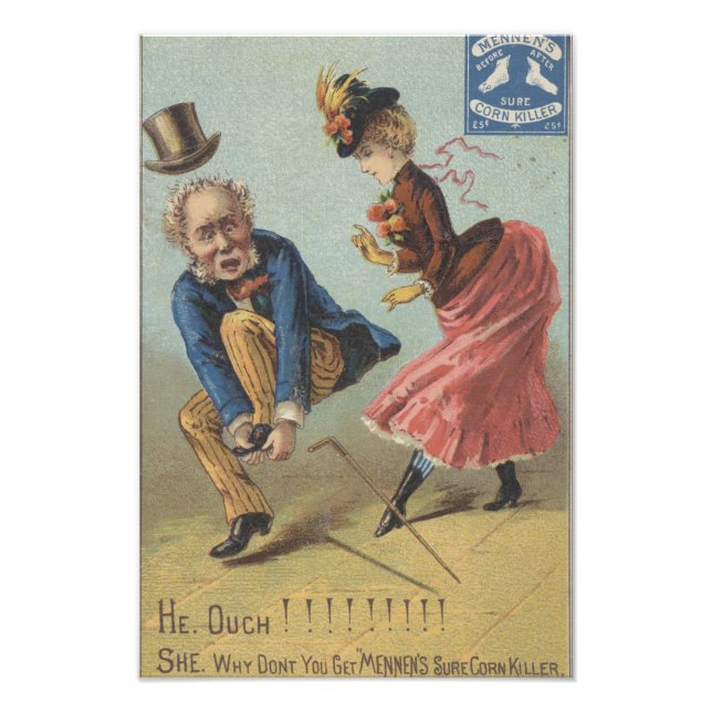 Impresión fotográfica del asesino de maíz de Menne (Frente)