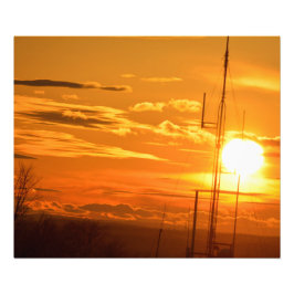 IMPRESIÓN FOTOGRÁFICA DEL ATARDECER EN CHRISTIAN H