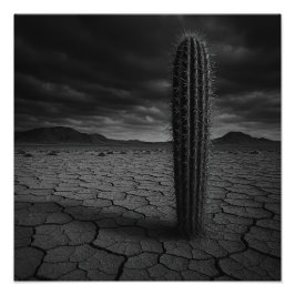Impresión fotográfica del desierto