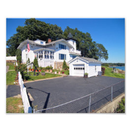 Impresión fotográfica del faro de hospital de punt