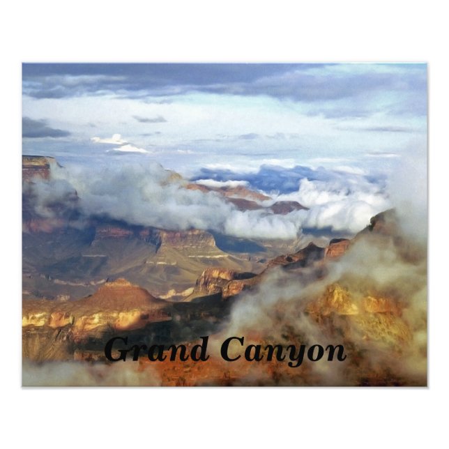 Impresión fotográfica del Gran Cañón (Frente)