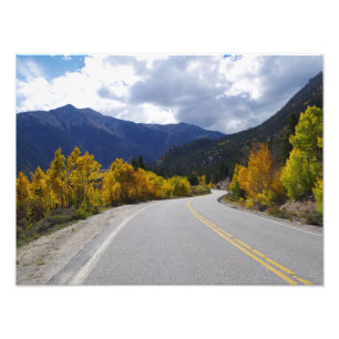 Impresión fotográfica del paisaje escénico de Colo