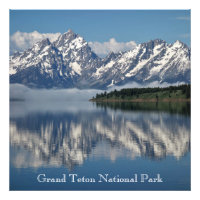 Impresión fotográfica del parque nacional del Gran