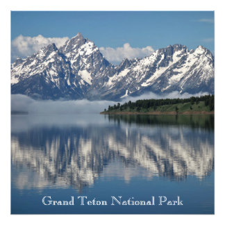 Impresión fotográfica del parque nacional del Gran