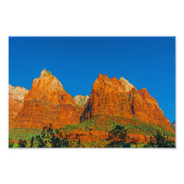 Impresión fotográfica del Parque Nacional Zion