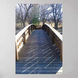 Impresión fotográfica del puente de Tranquil Park