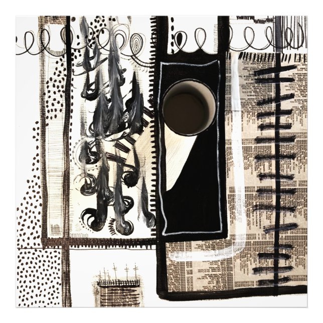 Impresión fotográfica en idioma de la ciudad (Frente)