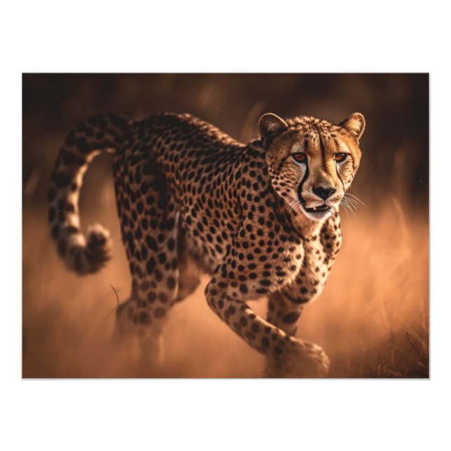 Impresión fotográfica - Guepardo (Frente)