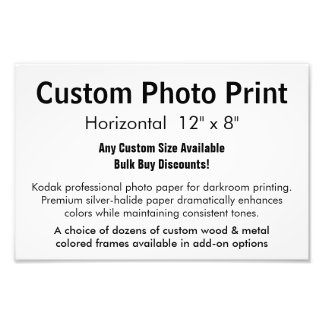Impresión fotográfica personalizado - Horizontal d