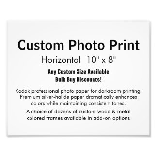 Impresión fotográfica personalizado - Horizontal d