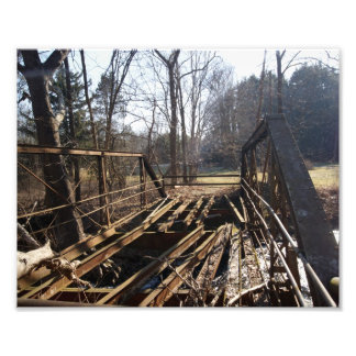 Impresión fotográfica Rustic Bridge 10x8