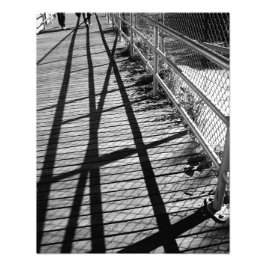 Impresión fotográfica 'Sombras y vallas'