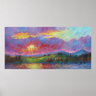 Impresión "Front Range Sunset"