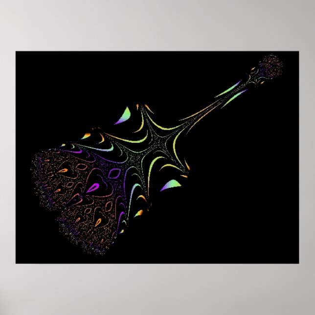 Impresión Funky Guitar 8 (Frente)