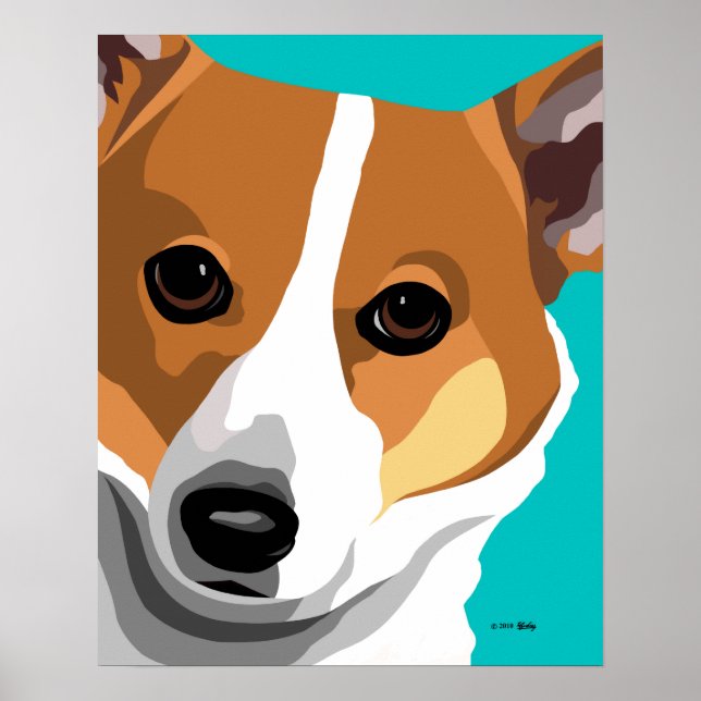 Impresión galesa de corgi (Frente)