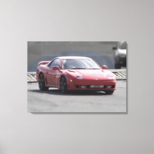 Impresión gemela de la lona de Mitsubishi GTO