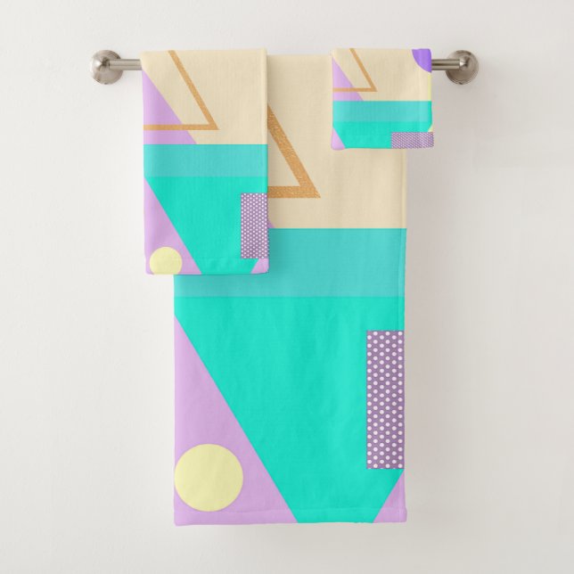 Impresión geométrica amarilla (In situ)