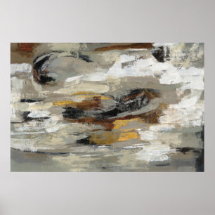 Impresión gris abstracta neutra   Silvia Vassileva