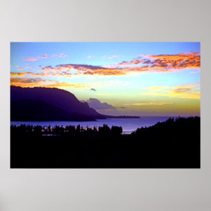 Impresión Hanalei Sunset