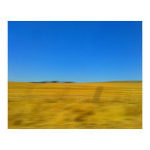 Impresión horizontal de Blue Sky abstract
