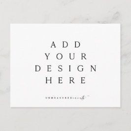 Impresión horizontal de tarjetas postales de 5,5 x