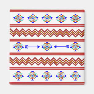 Impresión indígena 6 imán