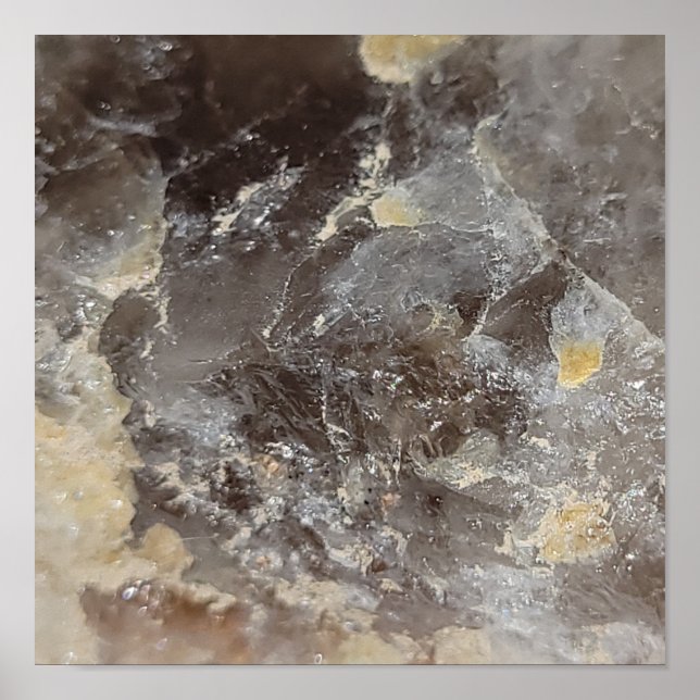 Impresión infinita de cuarzo ahumado (Frente)