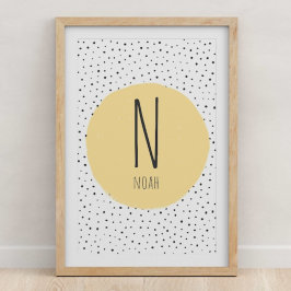 Impresión inicial del nombre - Guardería - Habitac