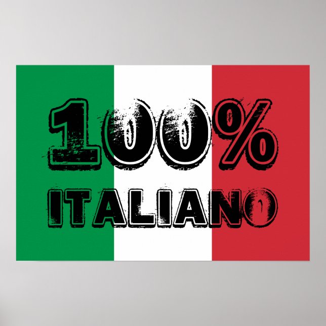 Impresión Italiana al 100% (Frente)