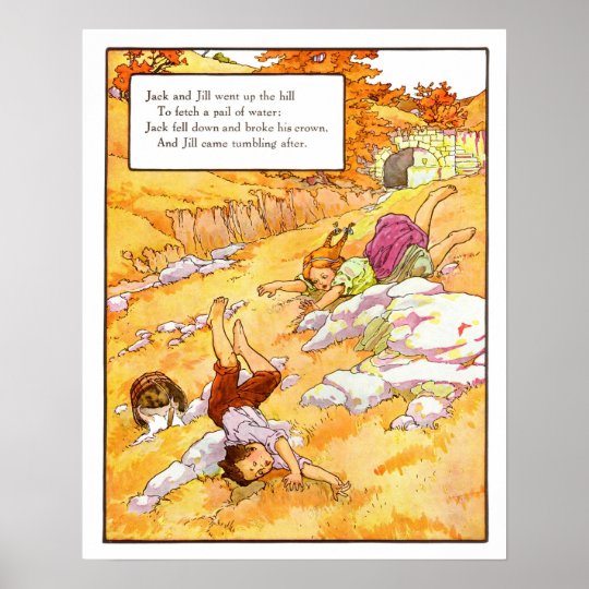 Impresión Jack y Jill del cuarto de niños del | Zazzle.es