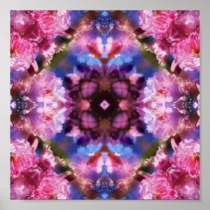 Impresión japonesa de Kaleido de la cereza