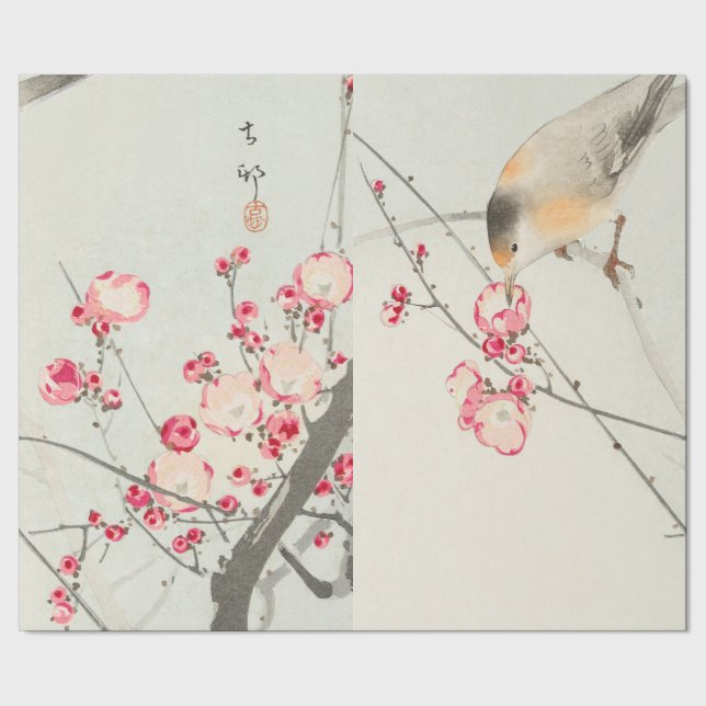 IMPRESIÓN JAPONESA DE PAPEL DE RAPAS (Costura)