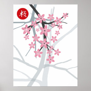 Impresión jeroglífica de Sakura