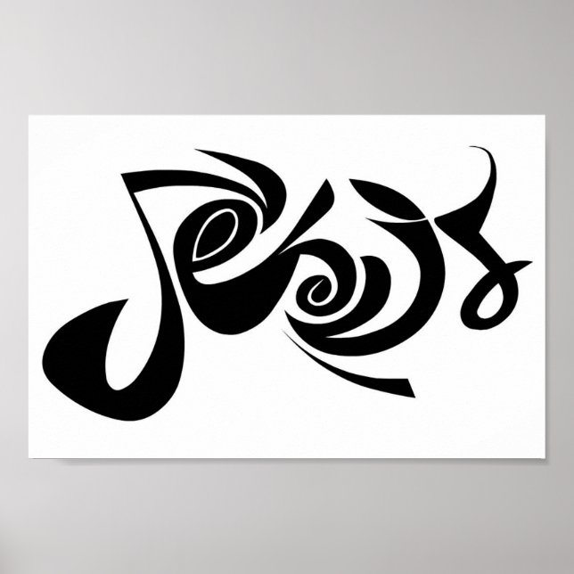 Impresión "Jesús" (Frente)