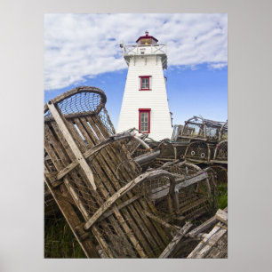 Impresión - luz del norte de Rustico, PEI, Canadá