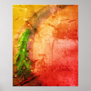 Impresión mágica brillante del Bello Artes del