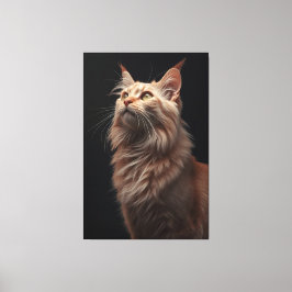 Impresión majestuosa del retrato felino