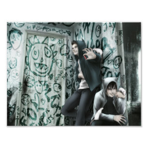 IMPRESIÓN MALVADA DE LA FOTO DE LOS MUCHACHOS