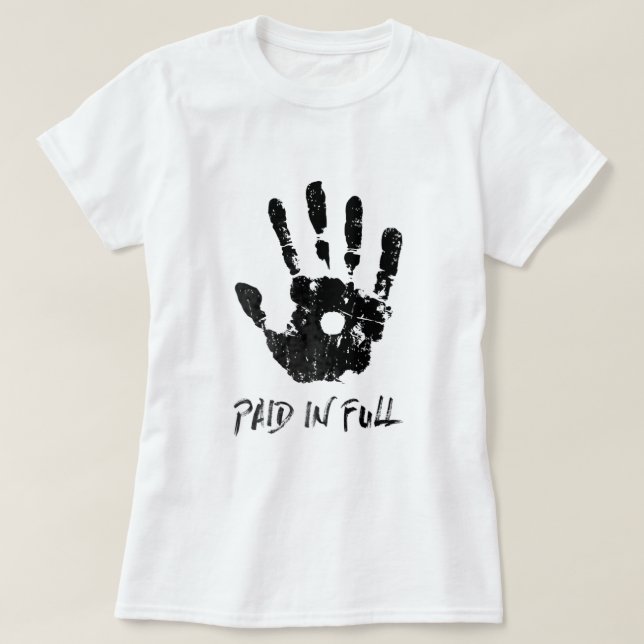 Impresión manual pagada en camiseta cristiana comp (Diseño del anverso)